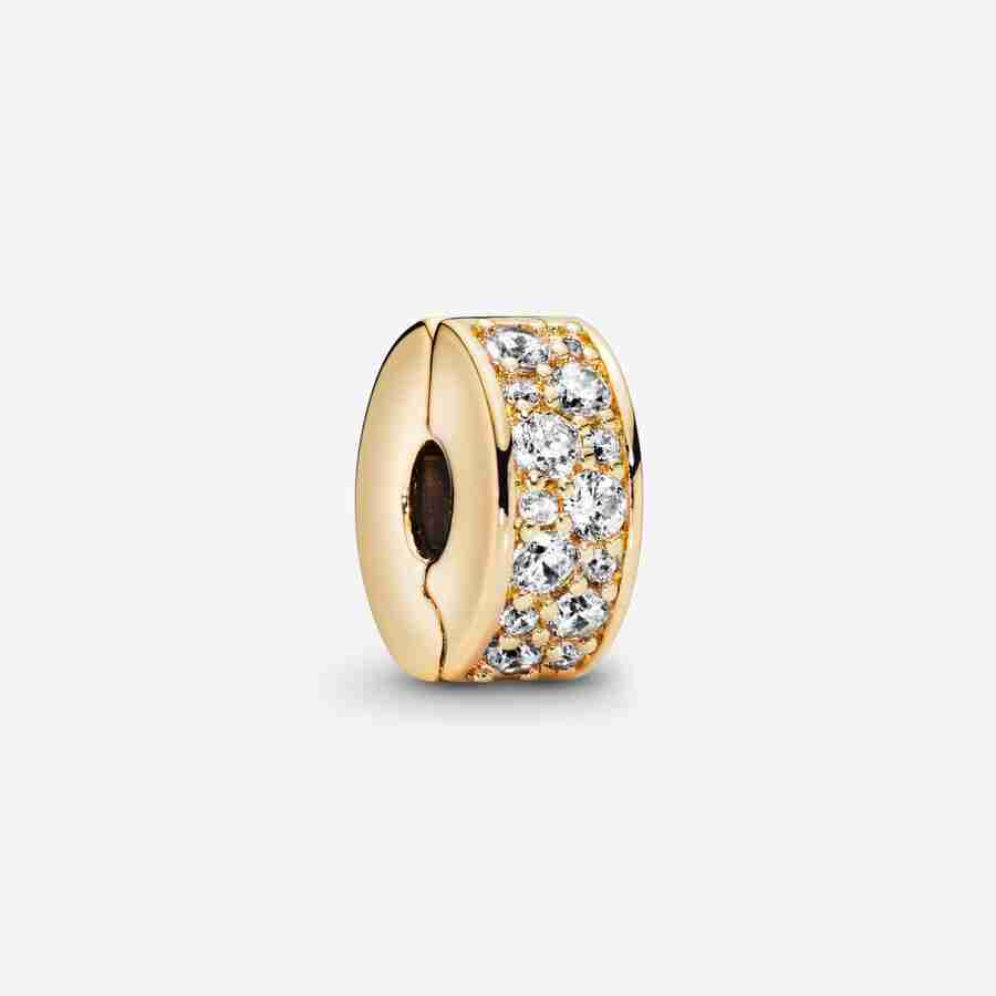Charm Clip Pavé Transparent Charm Clip Pave Transparent 5