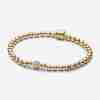 Bracelet Sphères et Pavé-Or