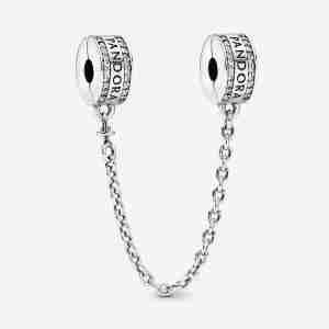 Charm Clip Chaîne de Confort Signature Pandora