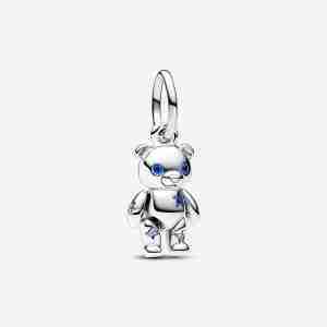 Charm Pendant Ours en Peluche Articulé