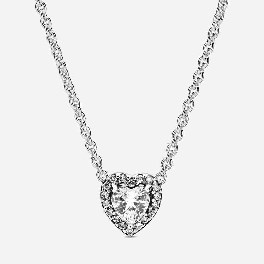 Collier Cœur Surélevé Collier Coeur Sureleve 2