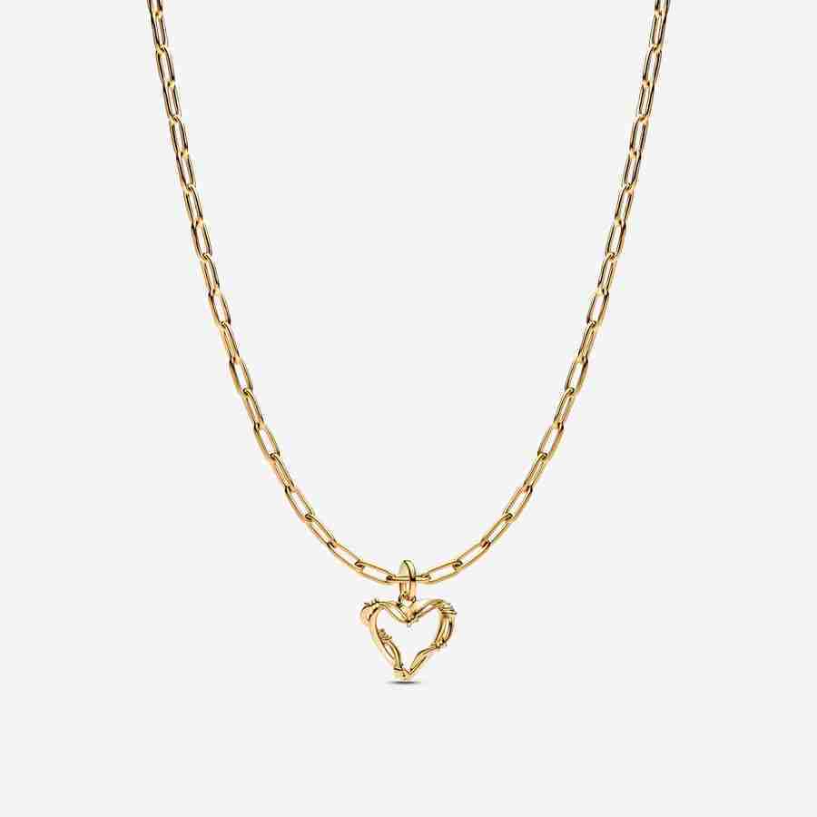 Collier Composé Cœur Fil de Fer Collier Compose Coeur Fil de Fer