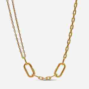 Collier Double Link Pandora ME l’Or