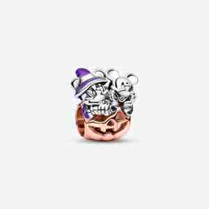 Charm Disney Citrouille Halloween Mickey et Minnie