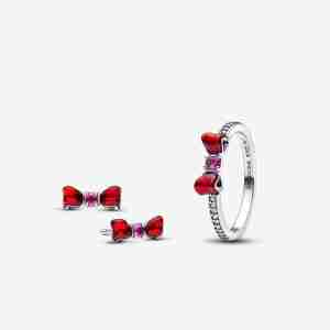 Parure Disney Bague & Clous d’Oreilles Blanche-Neige