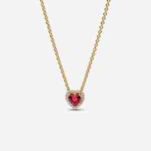 Collier Cœur Surélevé