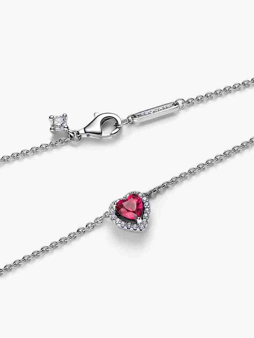 Collier Cœur Surélevé Rouge_1 Collier Coeur Sureleve Rouge 1