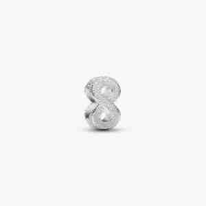 Mini Charm Symbole de l’Infini Texturé